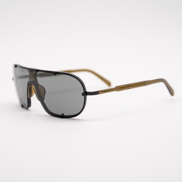 Dries Van Noten Aviator Sunglasses Black - Picture 1 of 9